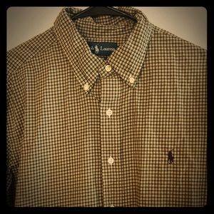 Mens Ralph Lauren Button Front Classic Fit XL